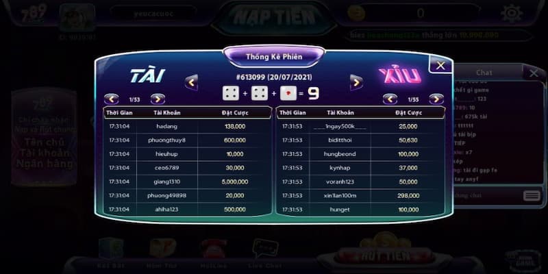 Bí quyết chơi 789 game tài xỉu hiệu quả từ cao thủ