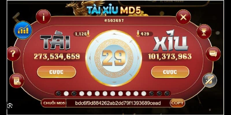 Chi tiết Cách tính tài xỉu MD5 chuẩn xác