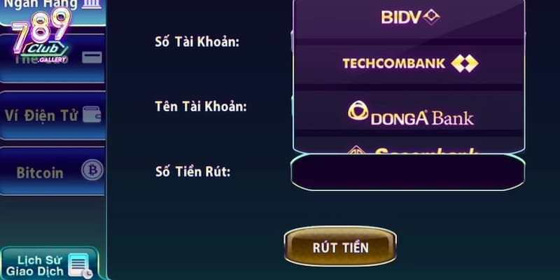 Một số lưu ý quan trọng khi thực hiện Rút tiền 789club